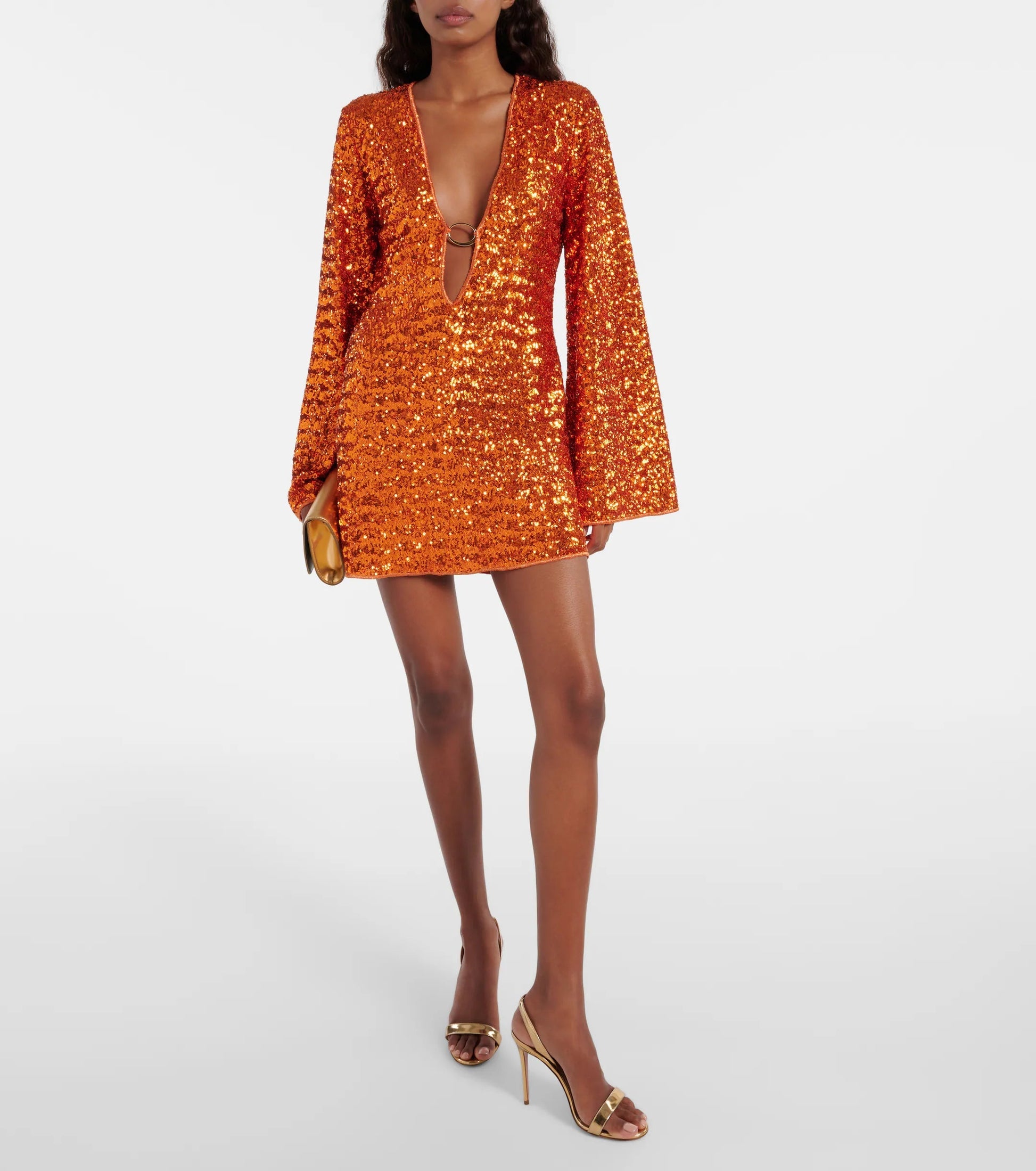 Chic Females' Scoop Neck Mini Dress - Olytrend