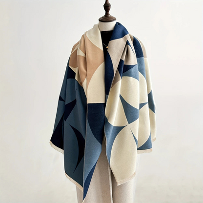 Waterproof Double Sided Scarf Poncho