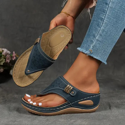Verna™  Comfortable  Wedge Heeled Sandals