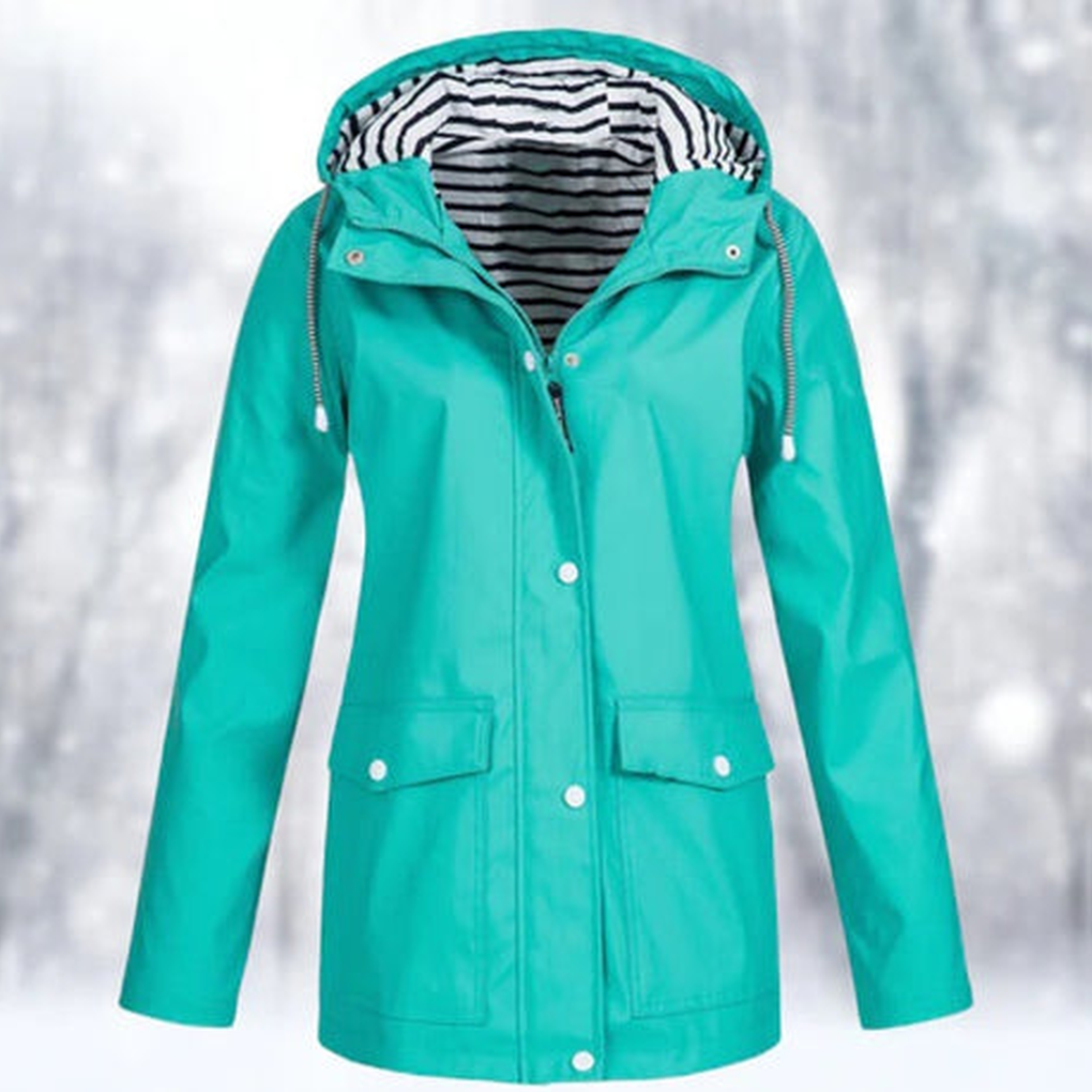 Waterproof Women's Windbreaker Jacket
