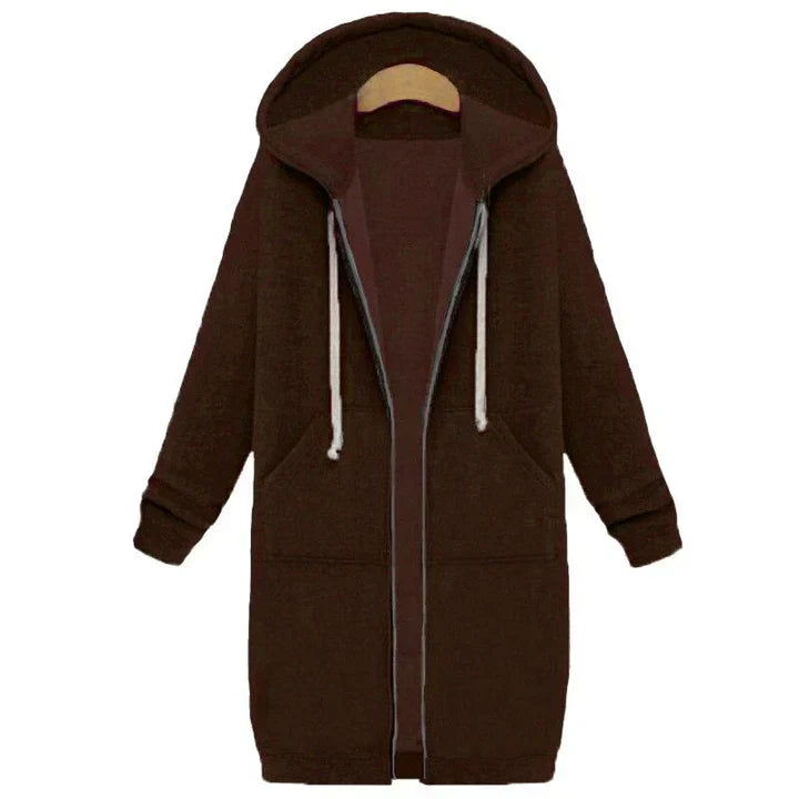 Women's Long Zipper Sweatshirt: Roza