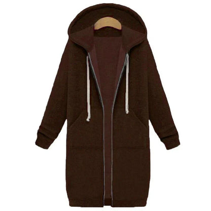 Women's Long Zipper Sweatshirt: Roza