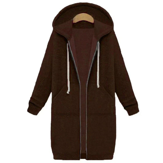 Women's Long Zipper Sweatshirt: Roza