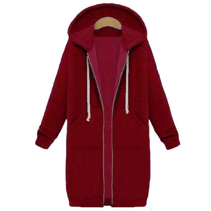 Women's Long Zipper Sweatshirt: Roza