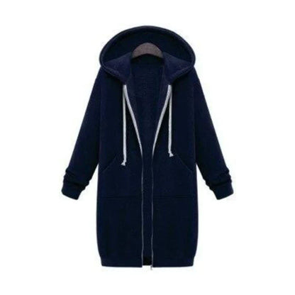 Women's Long Zipper Sweatshirt: Roza