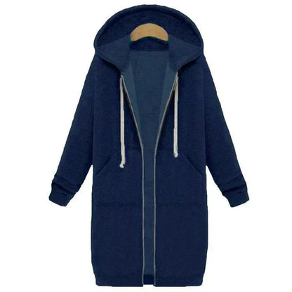 Women's Long Zipper Sweatshirt: Roza