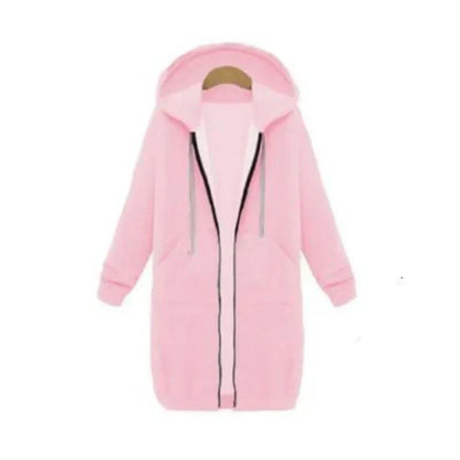 Women's Long Zipper Sweatshirt: Roza