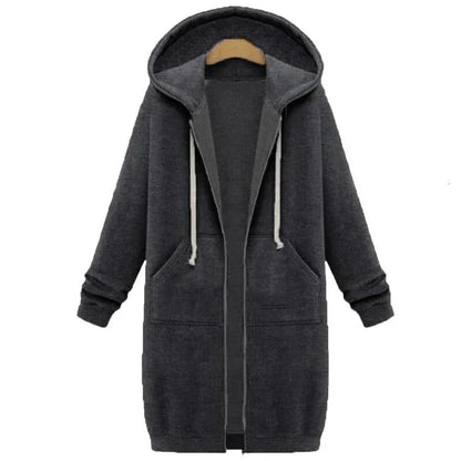 Women's Long Zipper Sweatshirt: Roza