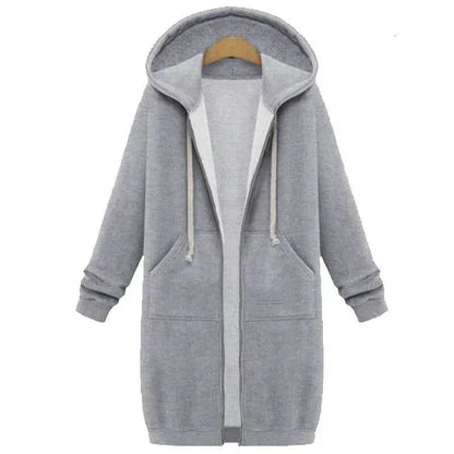 Women's Long Zipper Sweatshirt: Roza