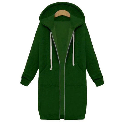 Women's Long Zipper Sweatshirt: Roza