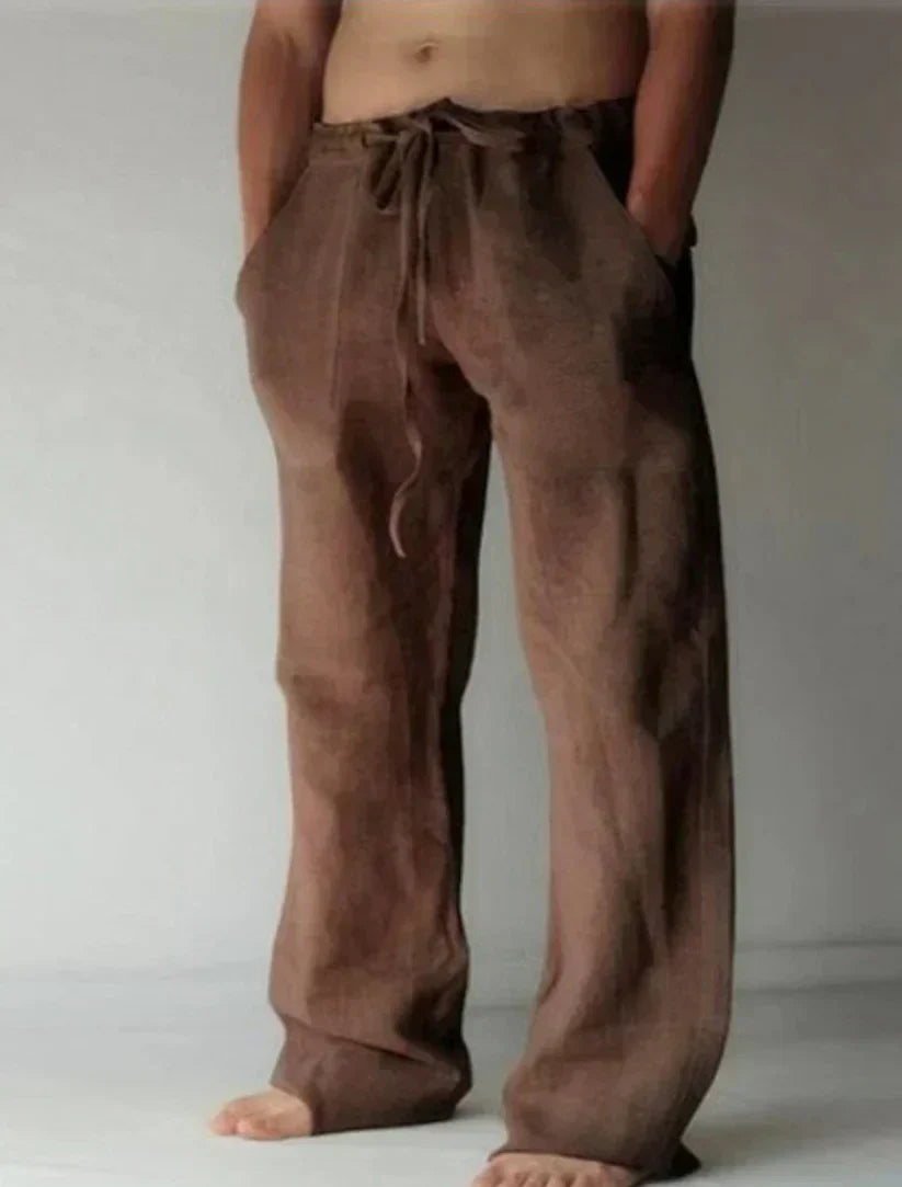 Arthur - Loose linen pants for men