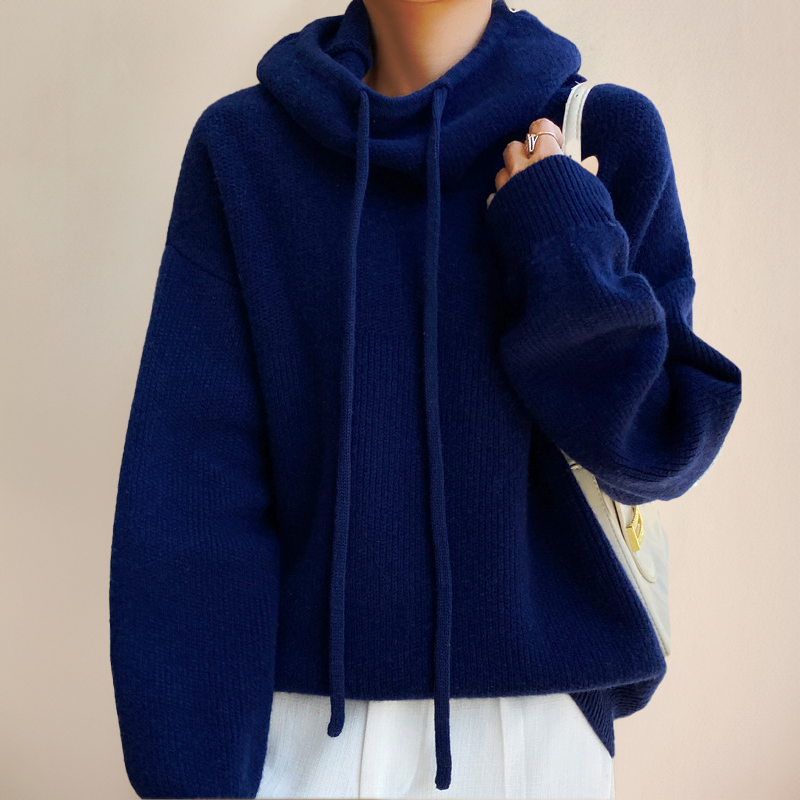 Women's Merino Wool Turtleneck Sweater - Edeltraud Bestseller