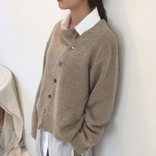 Cashmere Cardigan by Kerry, Luxury Button-Up