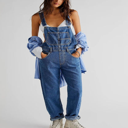 Casual Blue Jumpsuit for Daily Wear
