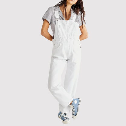Casual Blue Jumpsuit for Daily Wear - Olytrend