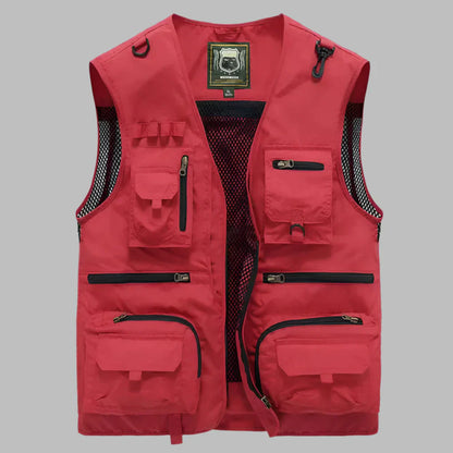Breathable Mesh Fishing Vest - Olytrend