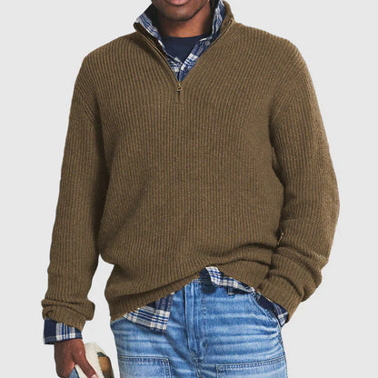 Zip-up Jerry Business Casual Sweater