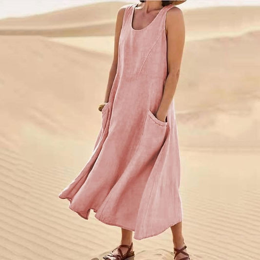 Versatile summer dress, Lydia, with pockets