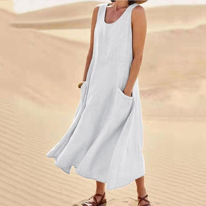 Versatile summer dress, Lydia, with pockets