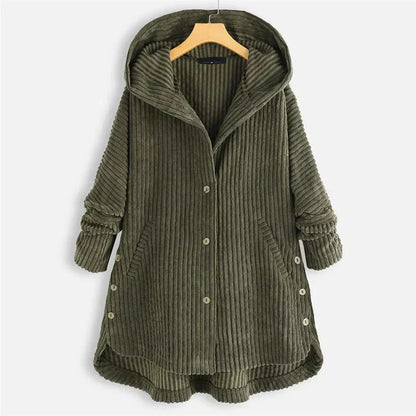 Warm Fleece Hooded Jacket