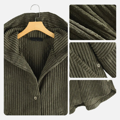 Warm Fleece Hooded Jacket