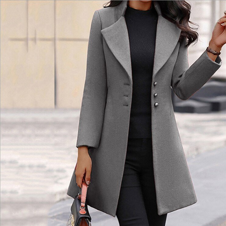 Women's Blazer | Single-breasted & Long cut