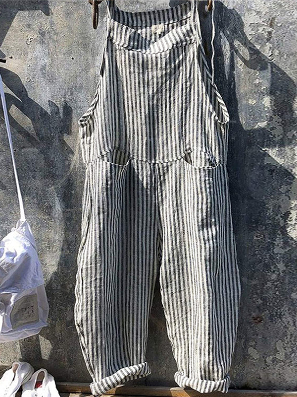 Warm Weather Ladies Loose Fit Overalls - Olytrend