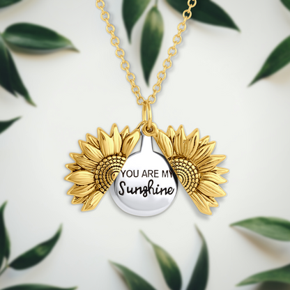 Bright Smile Sunshine Pendant Necklace - Olytrend