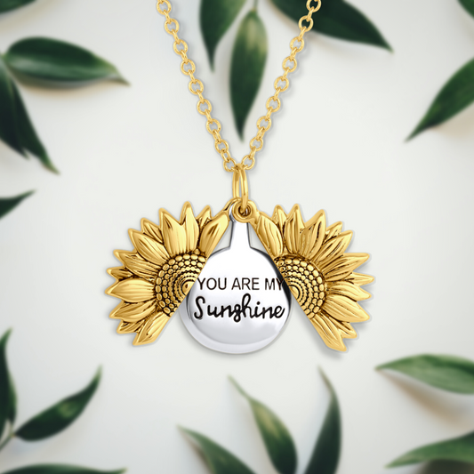 Bright Smile Sunshine Pendant Necklace - Olytrend