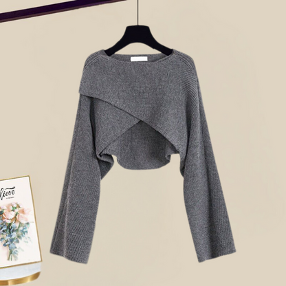 Versatile 2 Piece Knit Dress Set