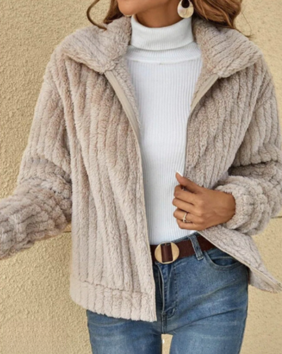 Warm and ultimate plush cardigan for women