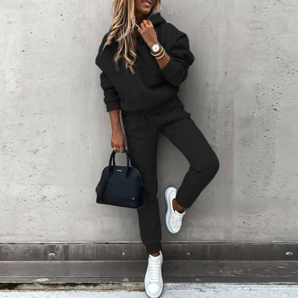 Women's Warm Athletic Jogger Suit - Olytrend