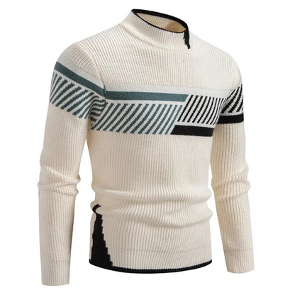 Victor | Geometric sweater for men