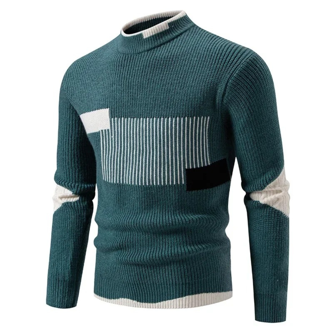 Victor | Geometric sweater for men