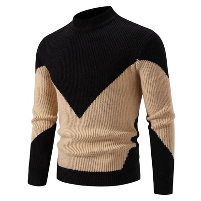 Victor | Geometric sweater for men