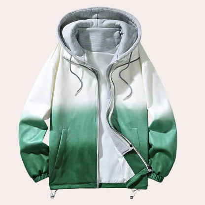 Stylish hooded jacket by Liko, designed for the contemporary man