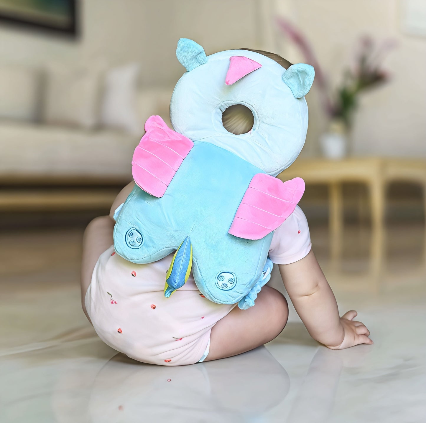 Baby Head Protective Cushion Safety Backpack