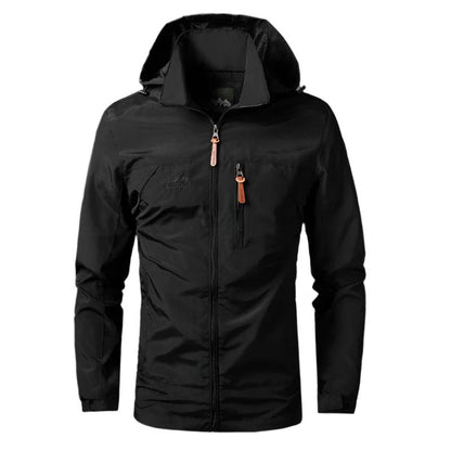 Waterproof and windproof jacket for men - Arvid