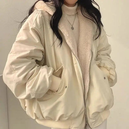 Women's Winter Bomber Jacket | Quilted Casual