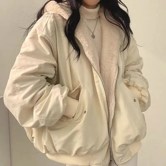 Women's Winter Bomber Jacket | Quilted Casual