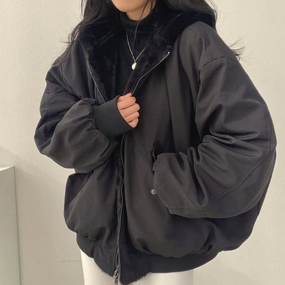 Women's Winter Bomber Jacket | Quilted Casual