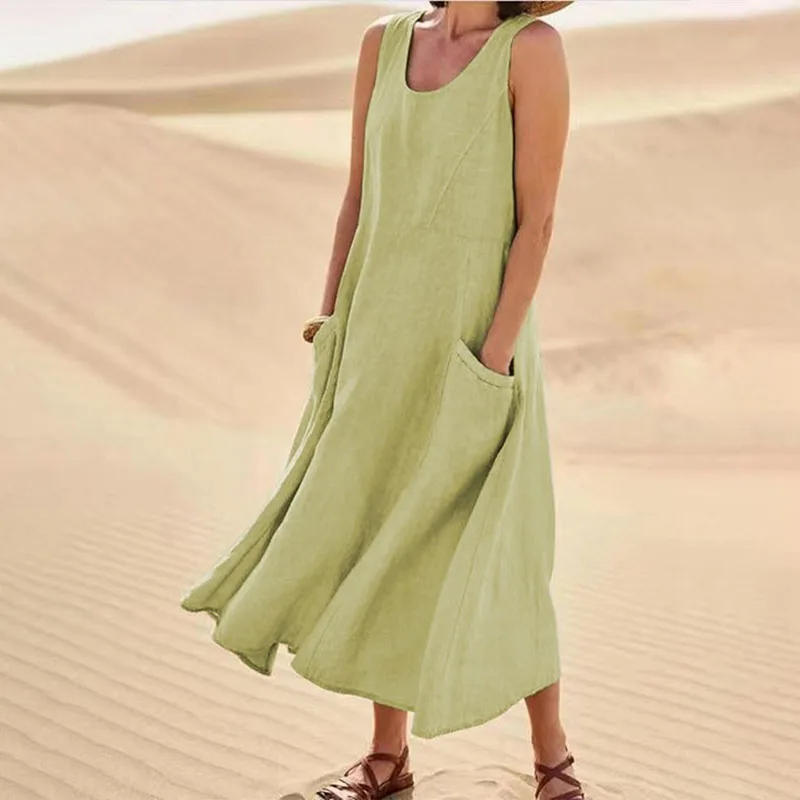 Versatile summer dress, Lydia, with pockets