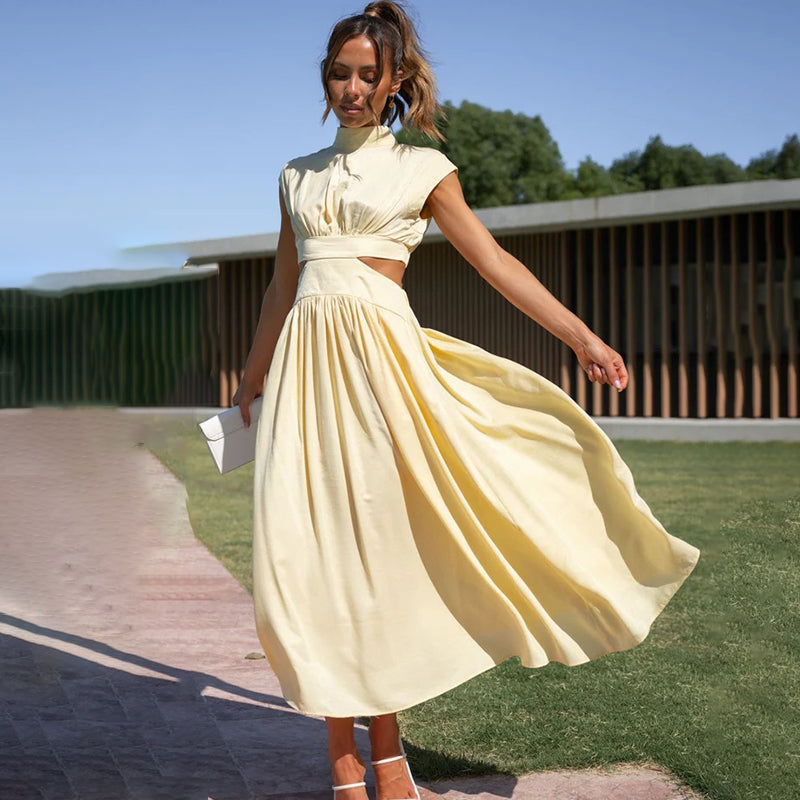 Celine | High-necked women's dress