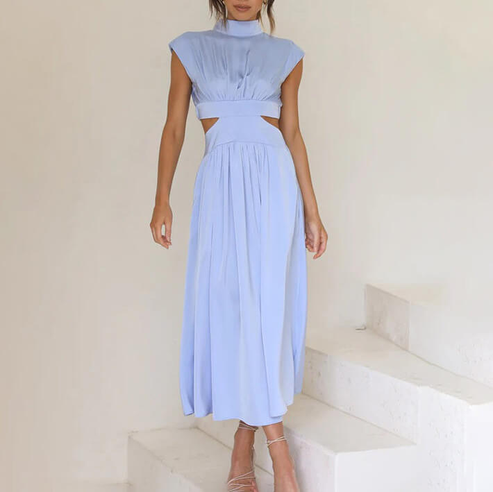 Celine | High-necked women's dress
