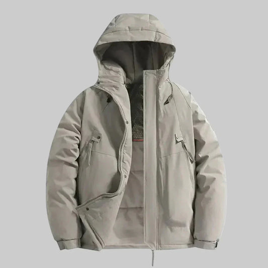 Waterproof Thermal Hooded Coat - Olytrend