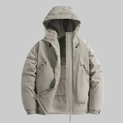 Warm Waterproof Hooded Coat - Olytrend