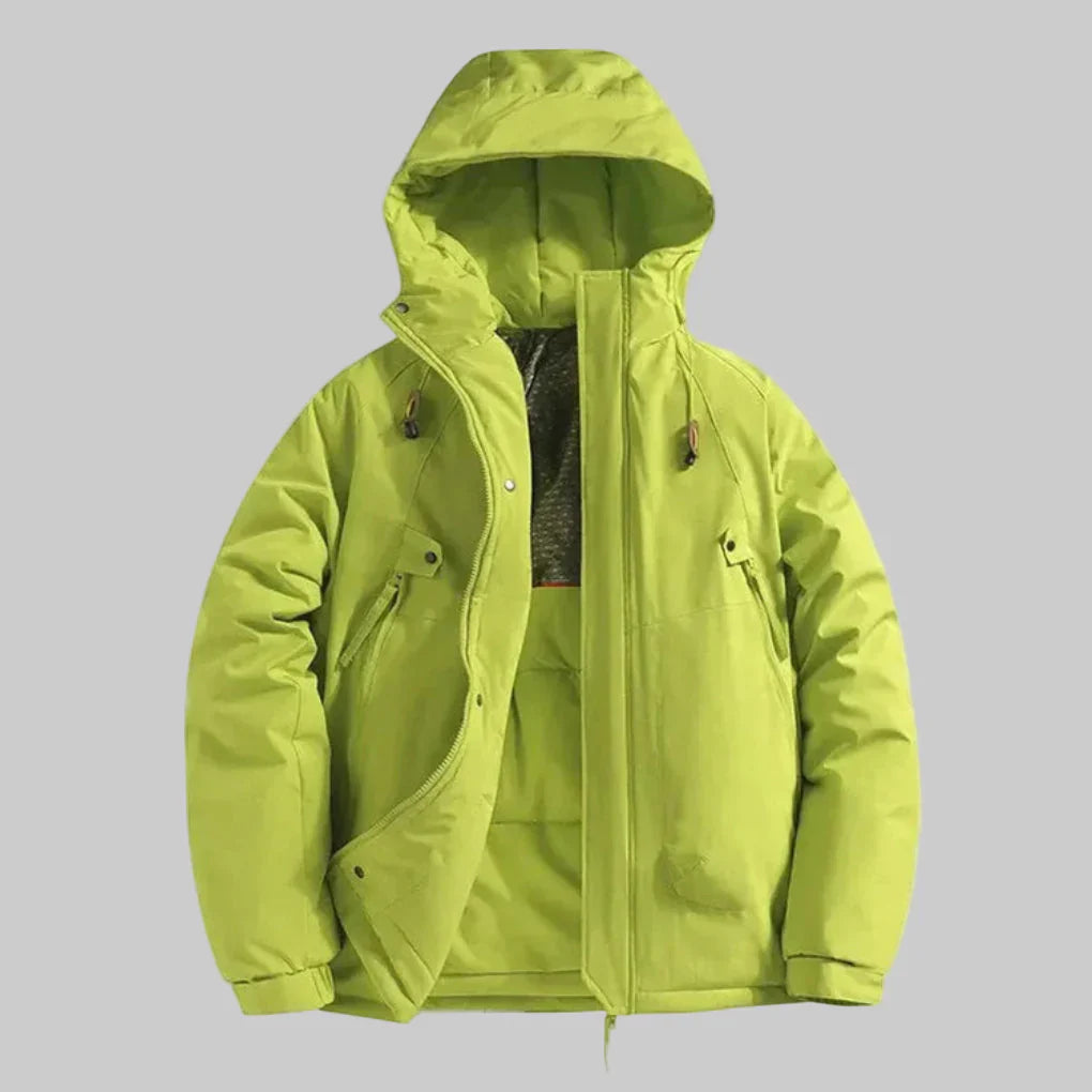 Warm Waterproof Hooded Coat
