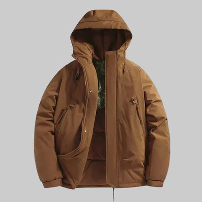 Waterproof Thermal Hooded Coat