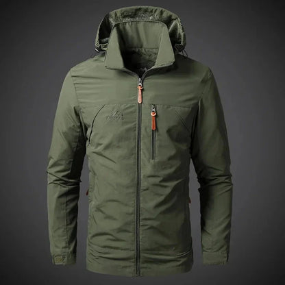 Breathable Men's Windbreaker Rain Jacket - Olytrend