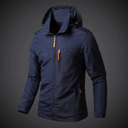 Breathable Men's Windbreaker Rain Jacket